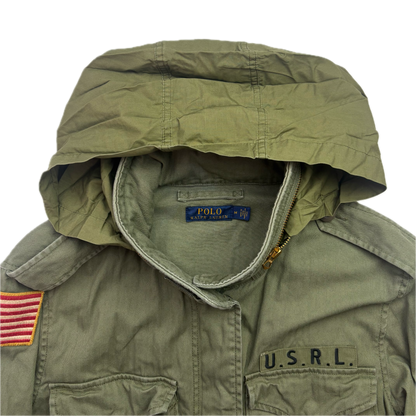 Polo Ralph Lauren Green Army Military Field Jacket - M