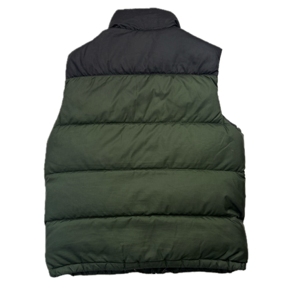 Polo Ralph Lauren Green Black Body Warmer Gilet Down Vest - M