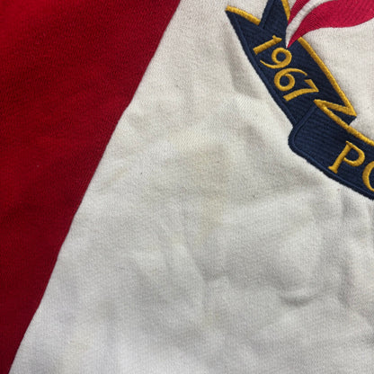 Polo Ralph Lauren Tri-Colour Cross Flags Sweatshirt Retro - M