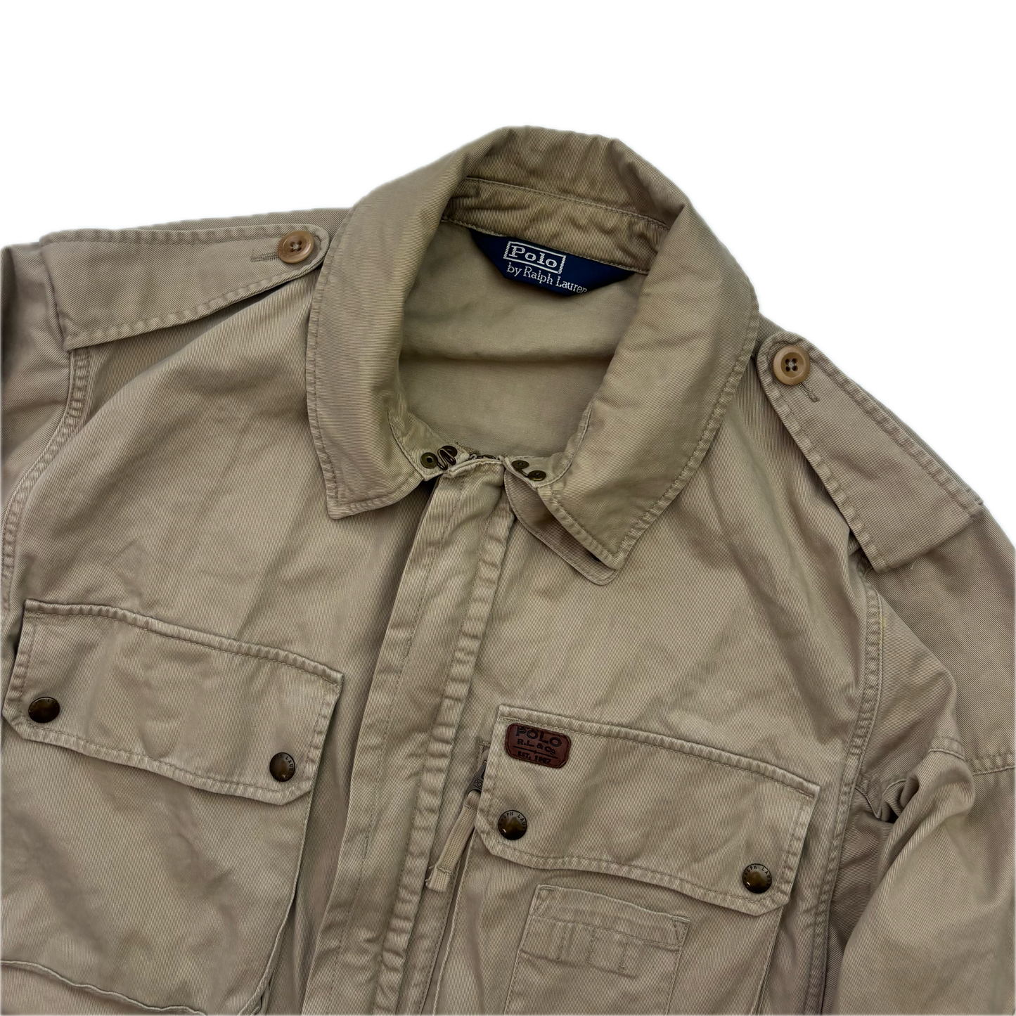 Polo Ralph Lauren Beige Safari Utility Jacket - L