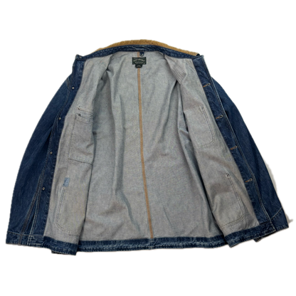 Polo Country Denim Barn Coat Workwear Jacket - XL