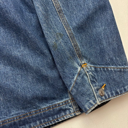 Polo Country Denim Barn Coat Workwear Jacket - XL