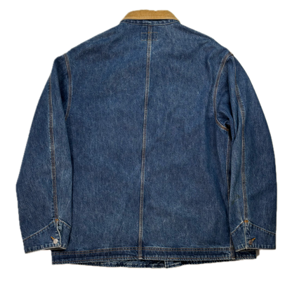 Polo Country Denim Barn Coat Workwear Jacket - XL
