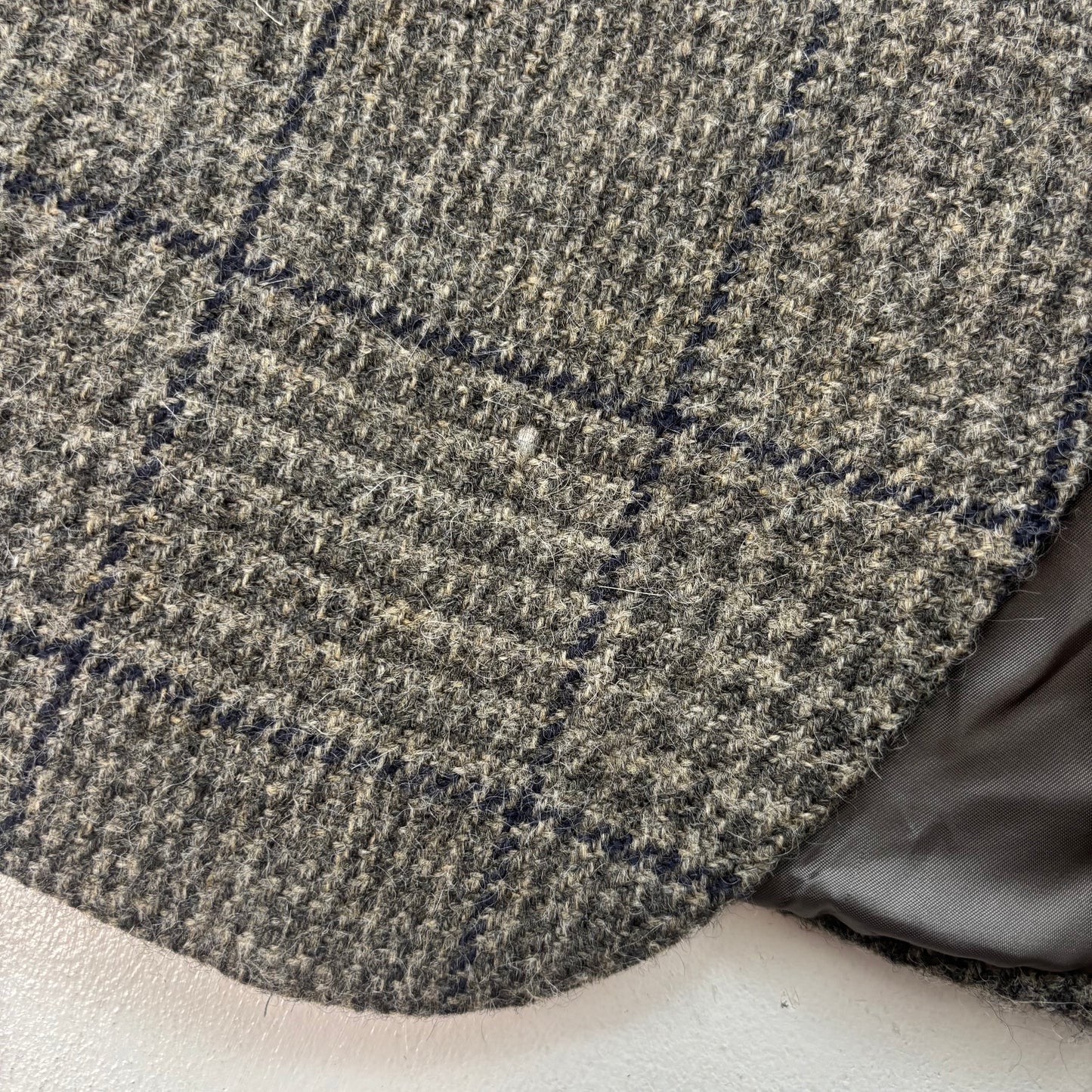 Polo Ralph Lauren Grey Windowpane Tweed Blazer Sports Coat (Wool Alpaca) - 44L