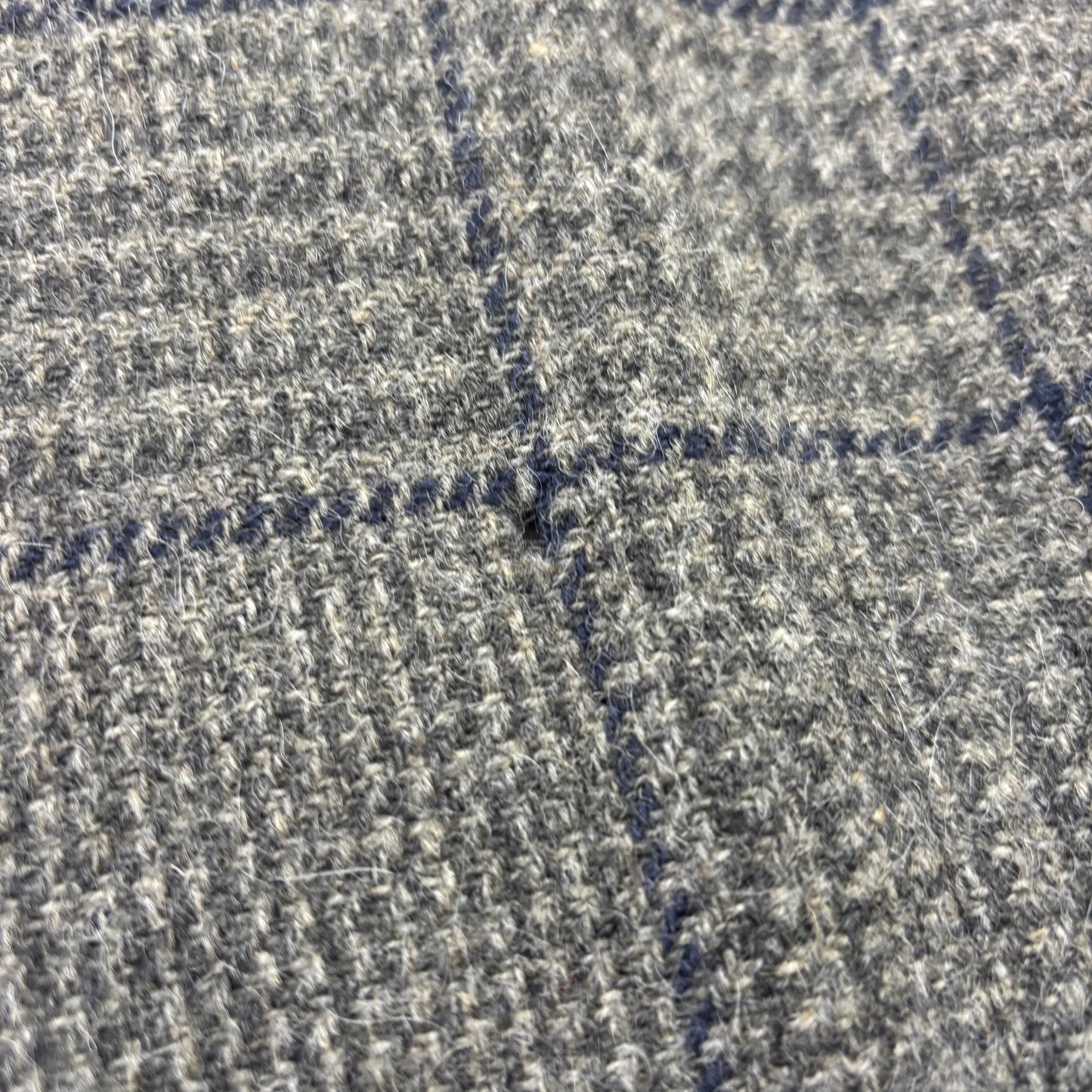 Polo Ralph Lauren Grey Windowpane Tweed Blazer Sports Coat (Wool Alpaca) - 44L