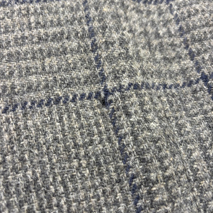 Polo Ralph Lauren Grey Windowpane Tweed Blazer Sports Coat (Wool Alpaca) - 44L