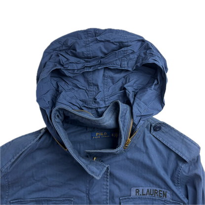 Navy Blue Military Army Parka Jacket  - XL