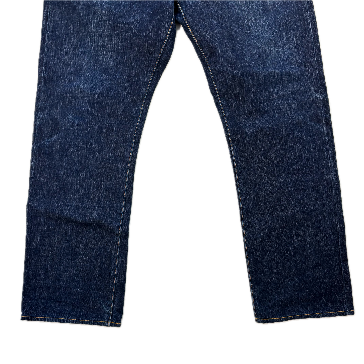 RRL Ralph Lauren Blue Jeans Slim Fit American Woven Selvedge Denim - 36x30
