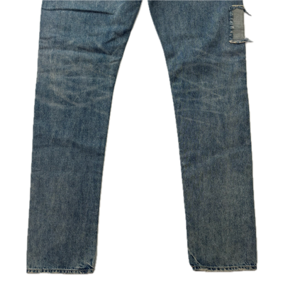 Polo Ralph Lauren Sullivan Slim Jeans Serape Aztec Southwestern Patchwork Distressed - 32x34