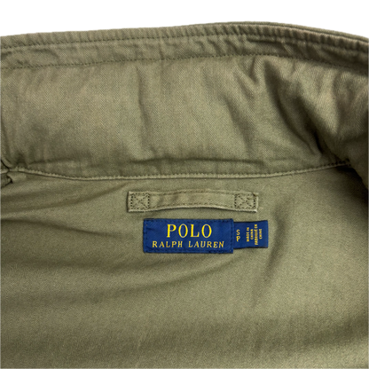 Polo Ralph Lauren Green Field Jacket Army Military - S