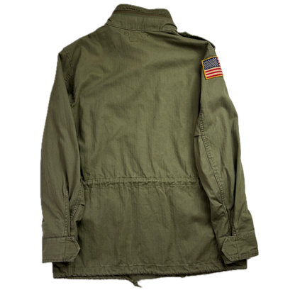 Polo Ralph Lauren Green Field Jacket Army Military - S