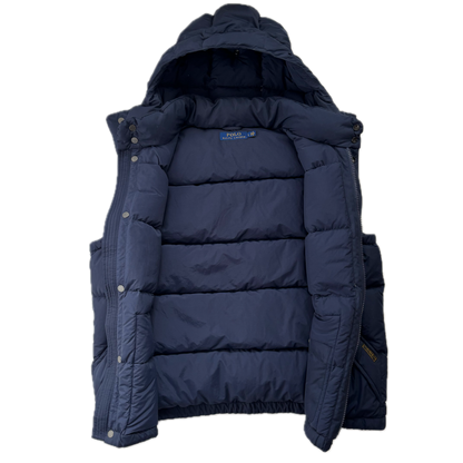 Polo Ralph Lauren Navy Body Warmer Gilet Down Vest - L