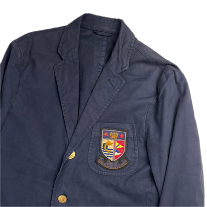 Polo Ralph Lauren Navy Crest Blazer Sports Jacket - 42R