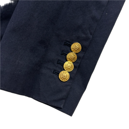 Polo Ralph Lauren Navy Crest Blazer Sports Jacket - 42R