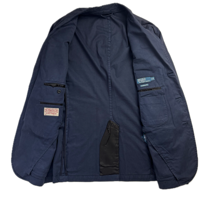 Polo Ralph Lauren Navy Crest Blazer Sports Jacket - 42R