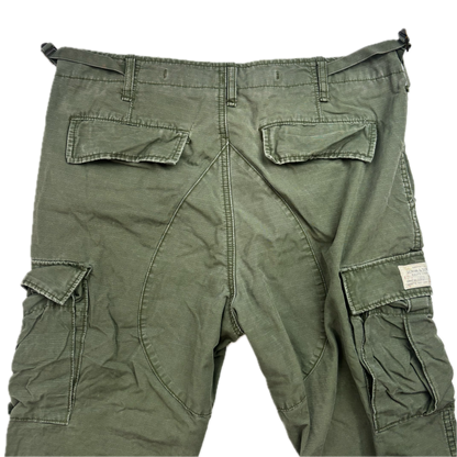 Denim & Supply Ralph Lauren Green Southwestern Cargo Pants Trousers -  33x32 (33x29)