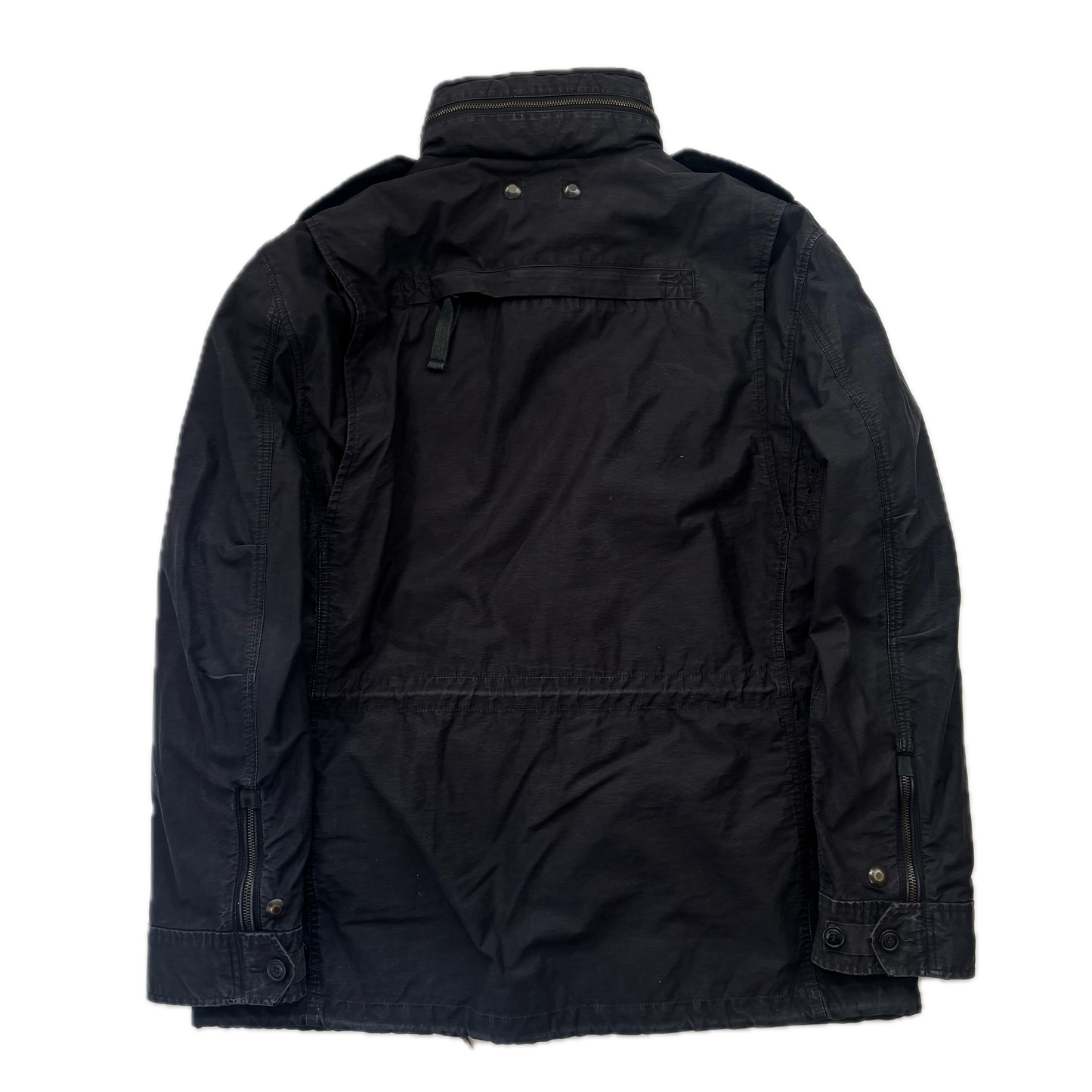 Polo Ralph Lauren 2 in 1 Black Utility Jacket with Quilted Liner - L
