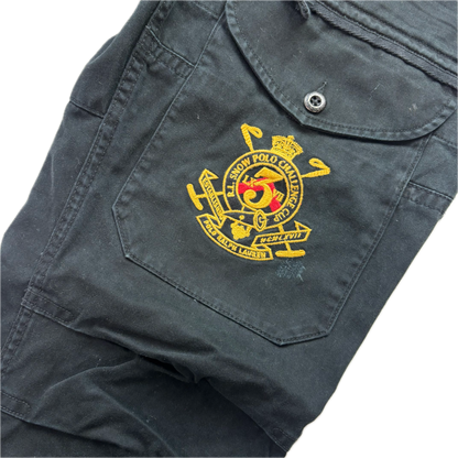 Polo Ralph Lauren Black Snow Challenge Cargo Trouser Utility Pants - 30x32