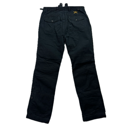 Polo Ralph Lauren Black Snow Challenge Cargo Trouser Utility Pants - 30x32