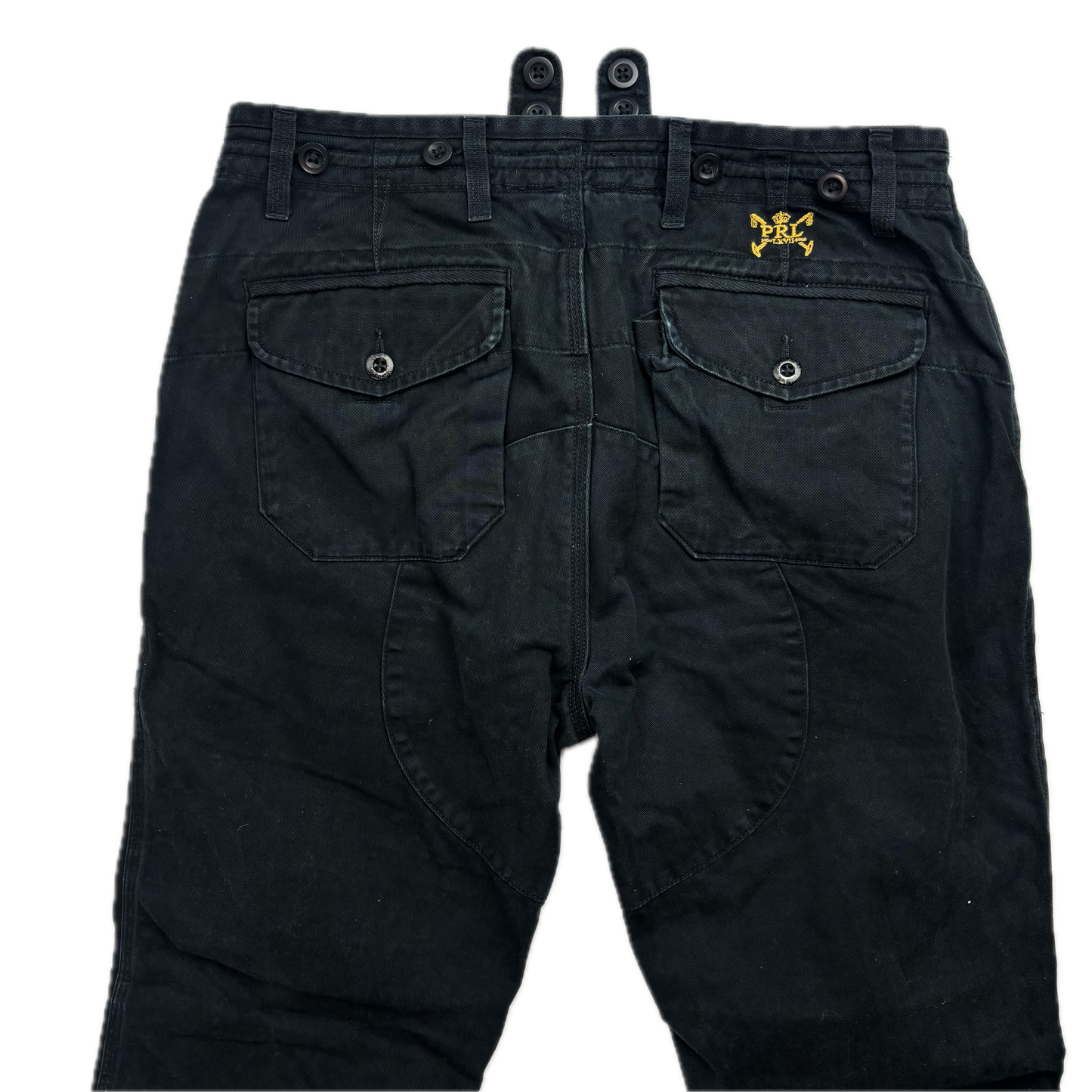 Polo Ralph Lauren Black Snow Challenge Cargo Trouser Utility Pants - 30x32