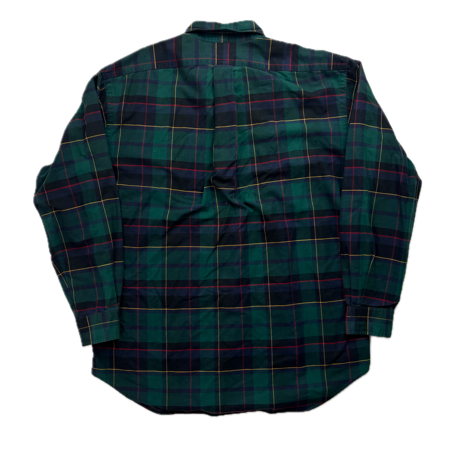 Polo Ralph Lauren Embroidered Dogs Plaid Blake Button Up Shirt - M