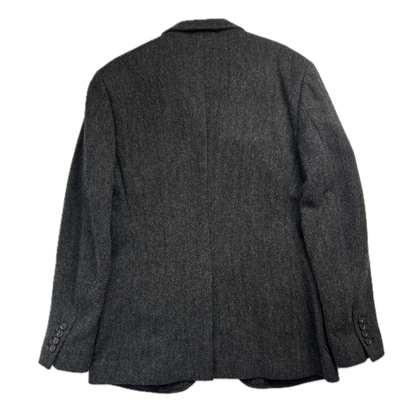Ralph Lauren Rugby Dark Grey Herringbone Blazer (Wool) - 40R