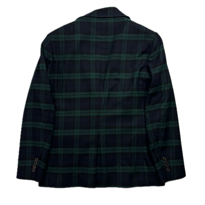 Polo Ralph Lauren BlackWatch Green Navy Tartan Modern Fit Blazer Sports Coat - 40R