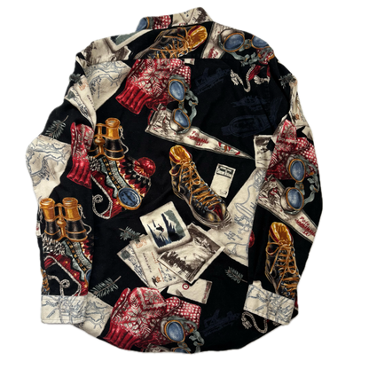 Polo Ralph Lauren Retro Ski Boots Graphic Shirt - L