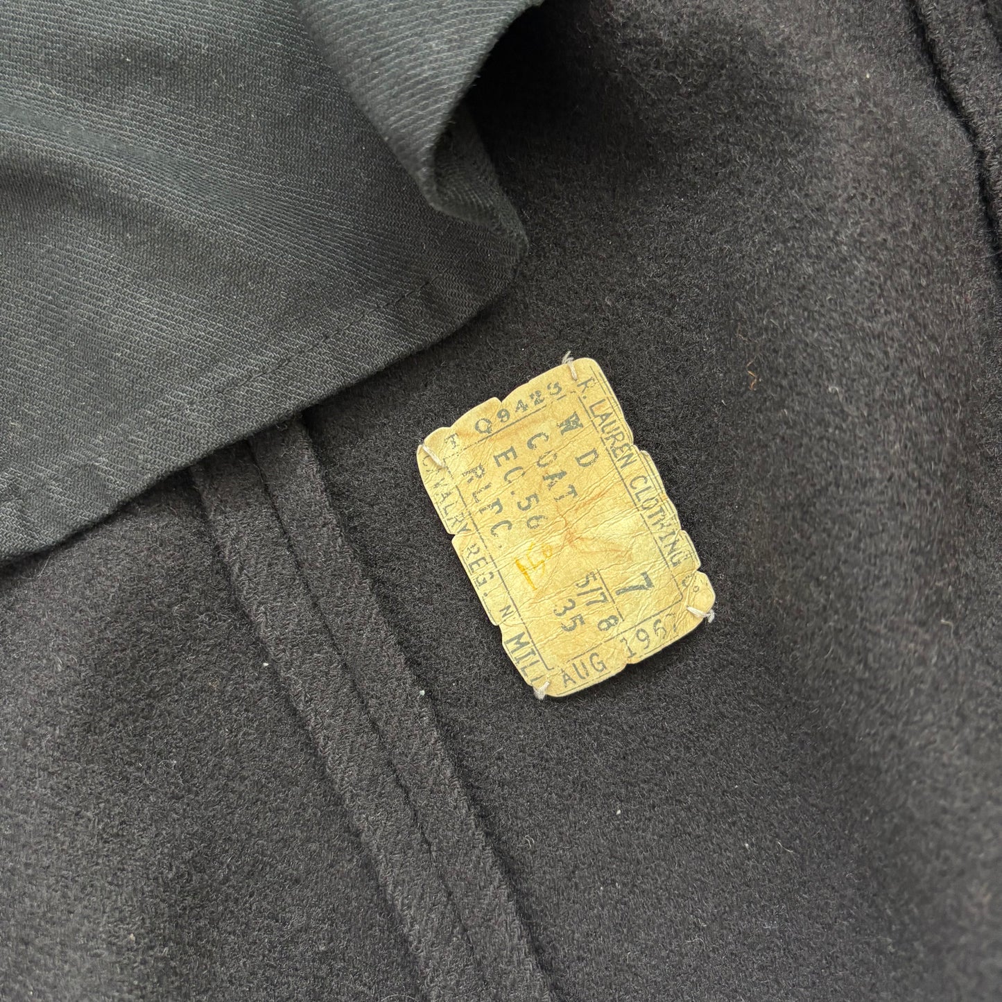 Polo Ralph Lauren Black British Army Officer Jacket  - XL