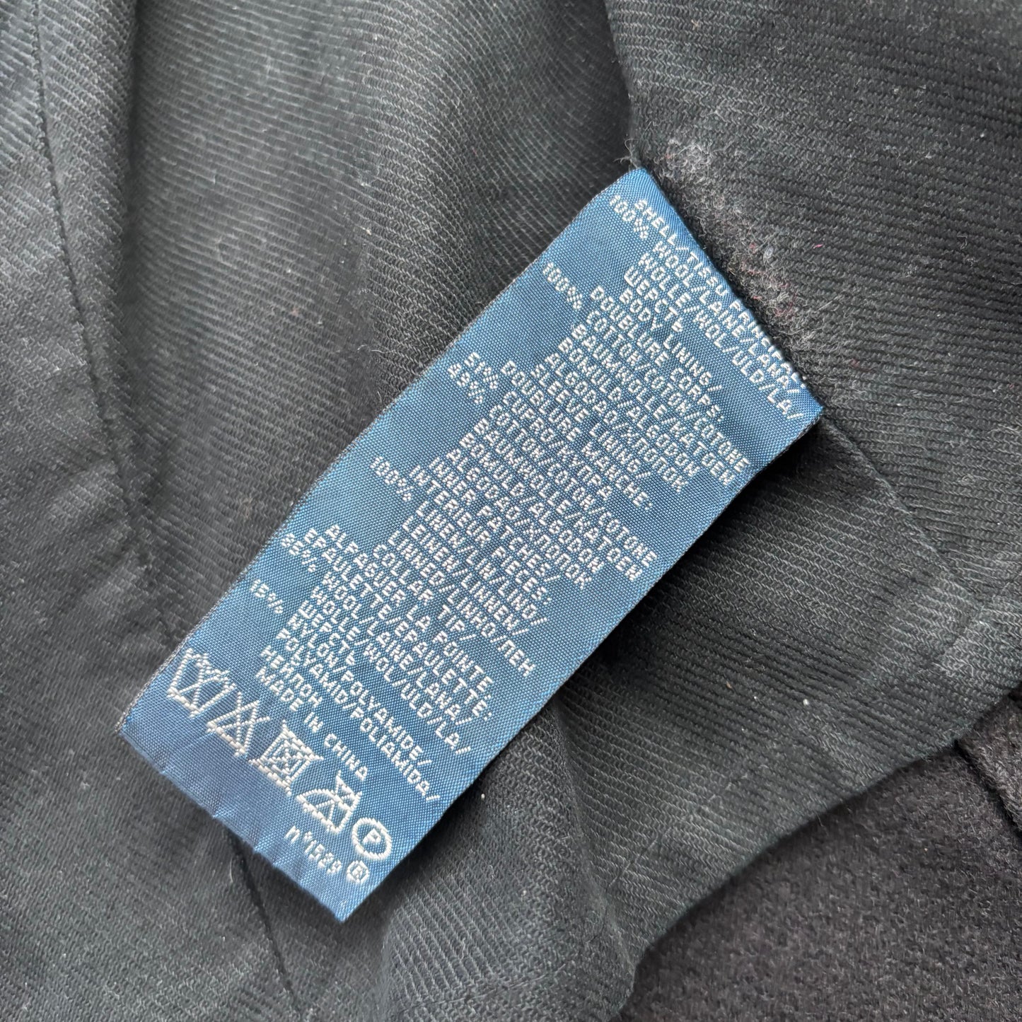 Polo Ralph Lauren Black British Army Officer Jacket  - XL