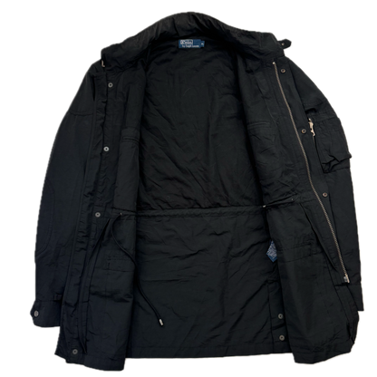 Polo Ralph Lauren Black Utility Jacket - XL