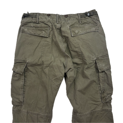 RRL Ralph Lauren Dark Green Cargo Pants Utility Trouser  - 32x32