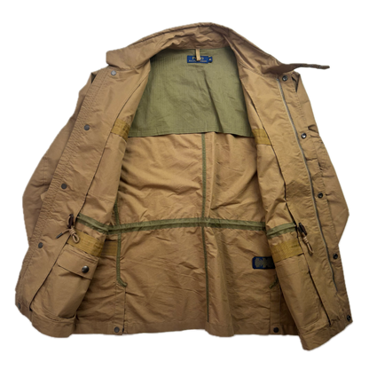 Polo Ralph Lauren Belted Beige Tan Safari Utility Jacket - XL