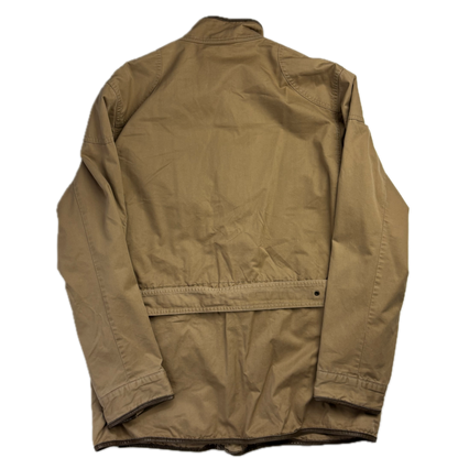 Polo Ralph Lauren Belted Beige Safari Jacket Leather Details - M