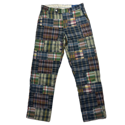 Polo Ralph Lauren Patchwork Madras Plaid Pants Trousers - 29x30
