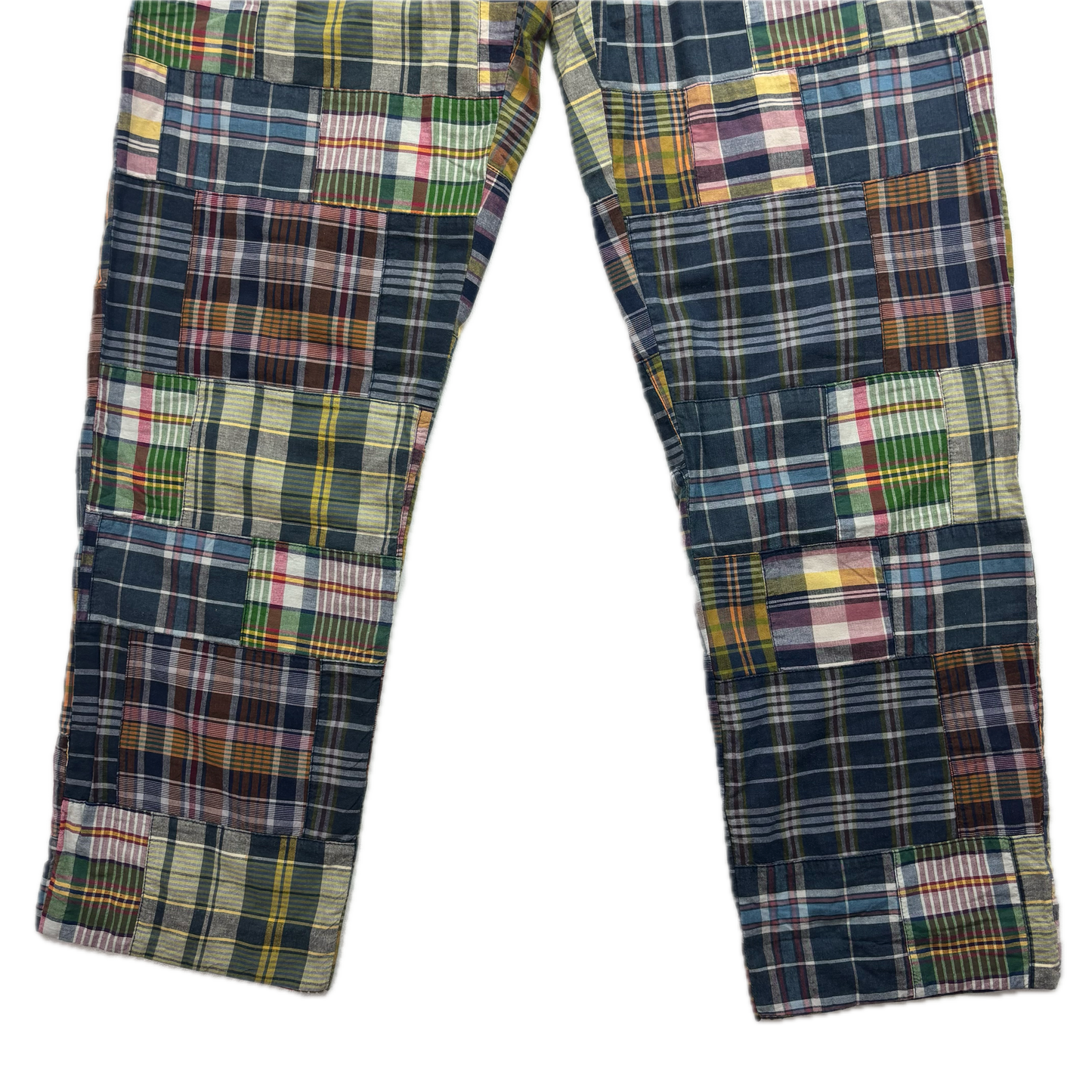 Polo Ralph Lauren Patchwork Madras Plaid Pants Trousers - 29x30