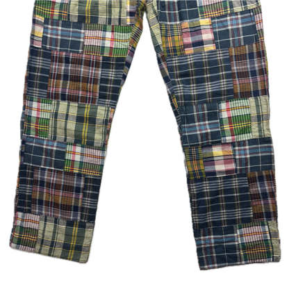 Polo Ralph Lauren Patchwork Madras Plaid Pants Trousers - 29x30