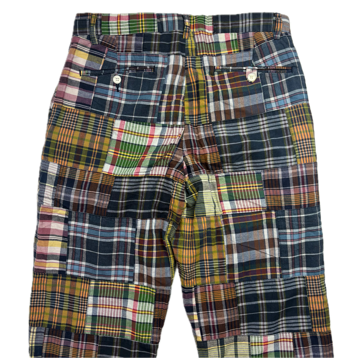 Polo Ralph Lauren Patchwork Madras Plaid Pants Trousers - 29x30