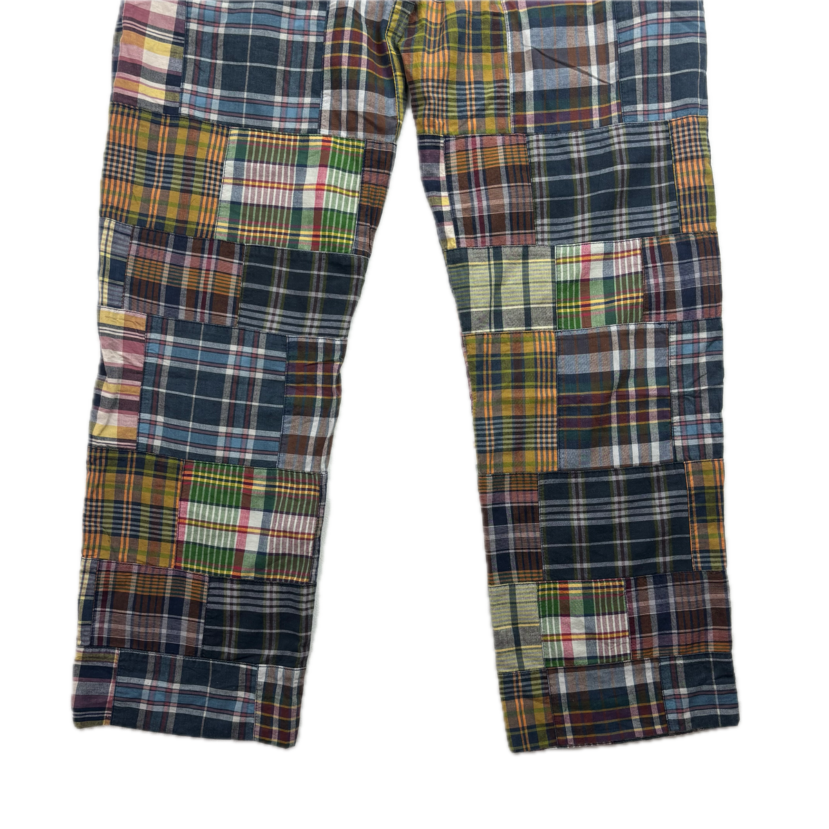 Polo Ralph Lauren Patchwork Madras Plaid Pants Trousers - 29x30