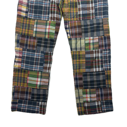 Polo Ralph Lauren Patchwork Madras Plaid Pants Trousers - 29x30
