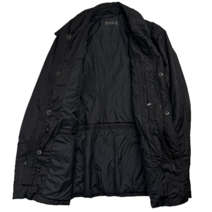 Black Label Utility Jacket Black Field Parka - L