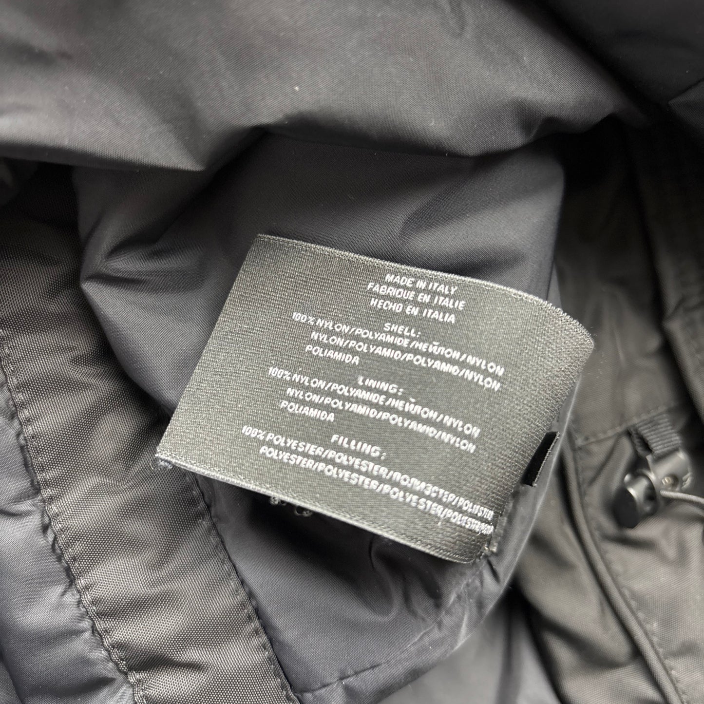 Black Label Utility Jacket Black Field Parka - L