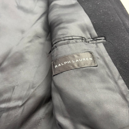 Ralph Lauren Black Label Black Paddock Coat Overcoat (Cashmere) -40