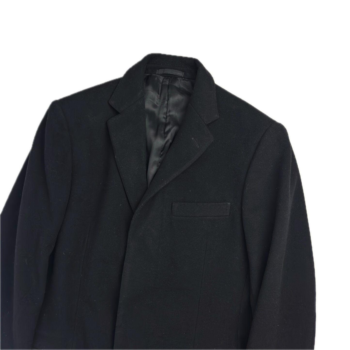 Ralph Lauren Black Label Black Paddock Coat Overcoat (Cashmere) -40
