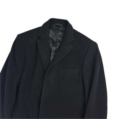 Ralph Lauren Black Label Black Paddock Coat Overcoat (Cashmere) -40