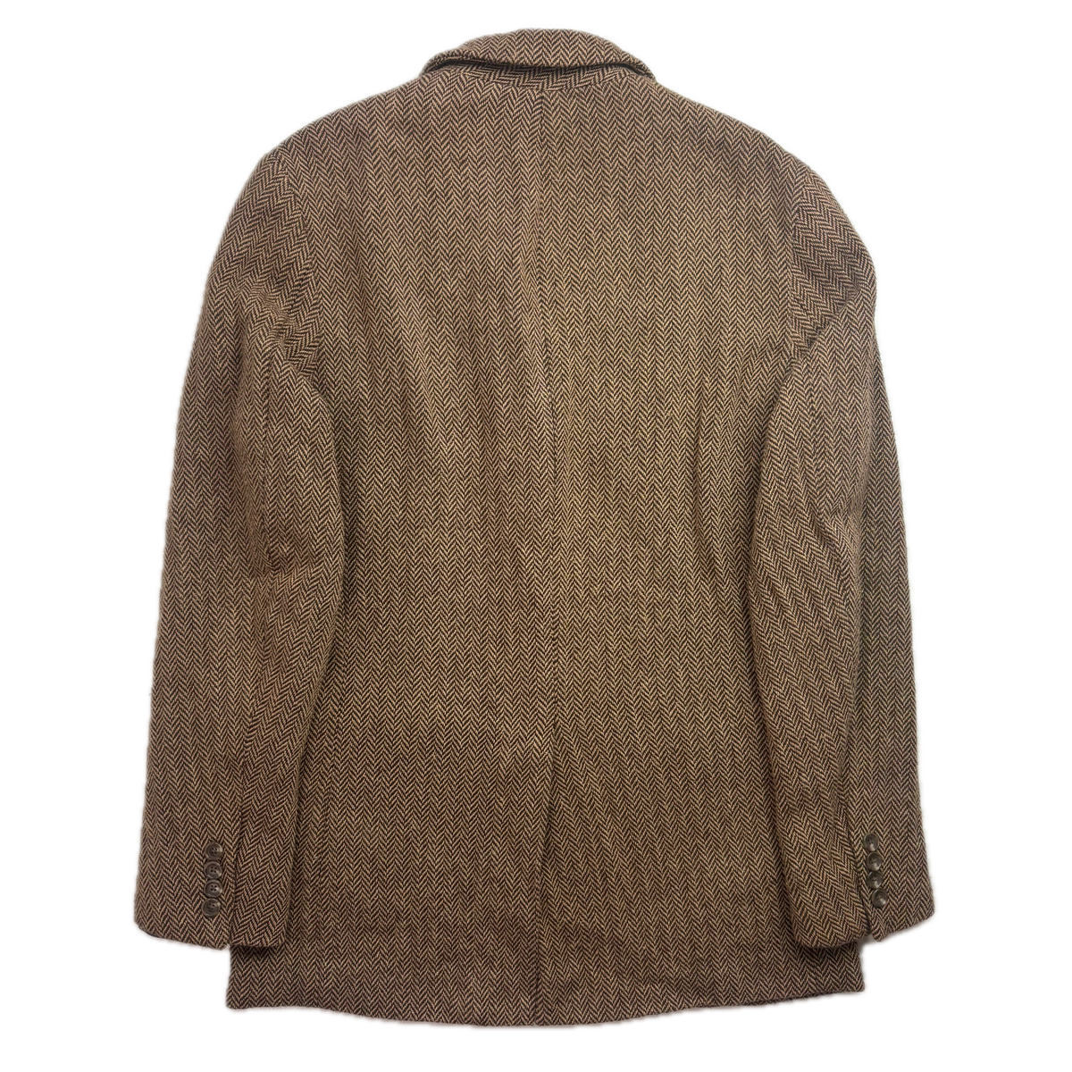 Polo Ralph Lauren Brown Herringbone Blazer (Cotton) - S