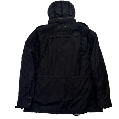 Polo Ralph Lauren 2 in 1 Black Utility Jacket with Quilted Liner - XXL