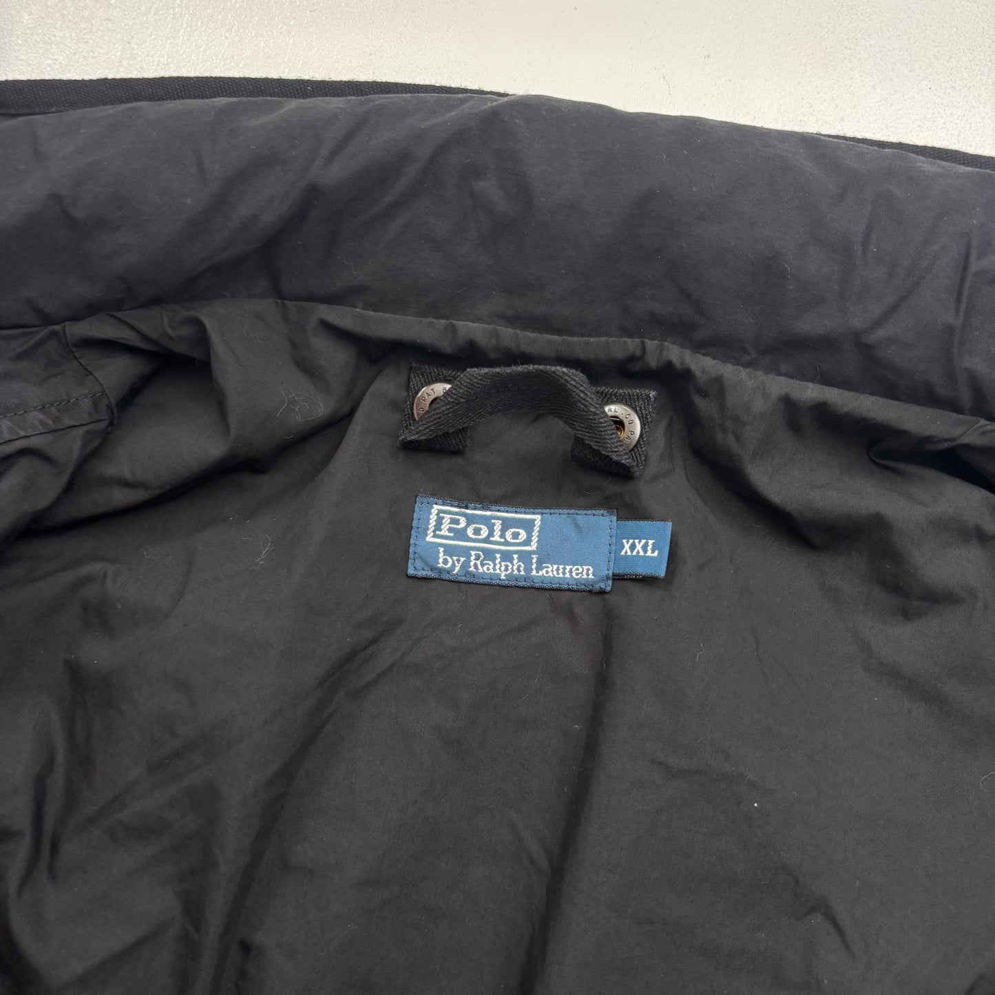 Polo Ralph Lauren 2 in 1 Black Utility Jacket with Quilted Liner - XXL