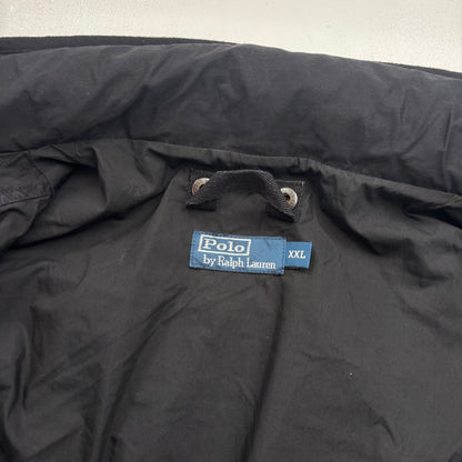 Polo Ralph Lauren 2 in 1 Black Utility Jacket with Quilted Liner - XXL