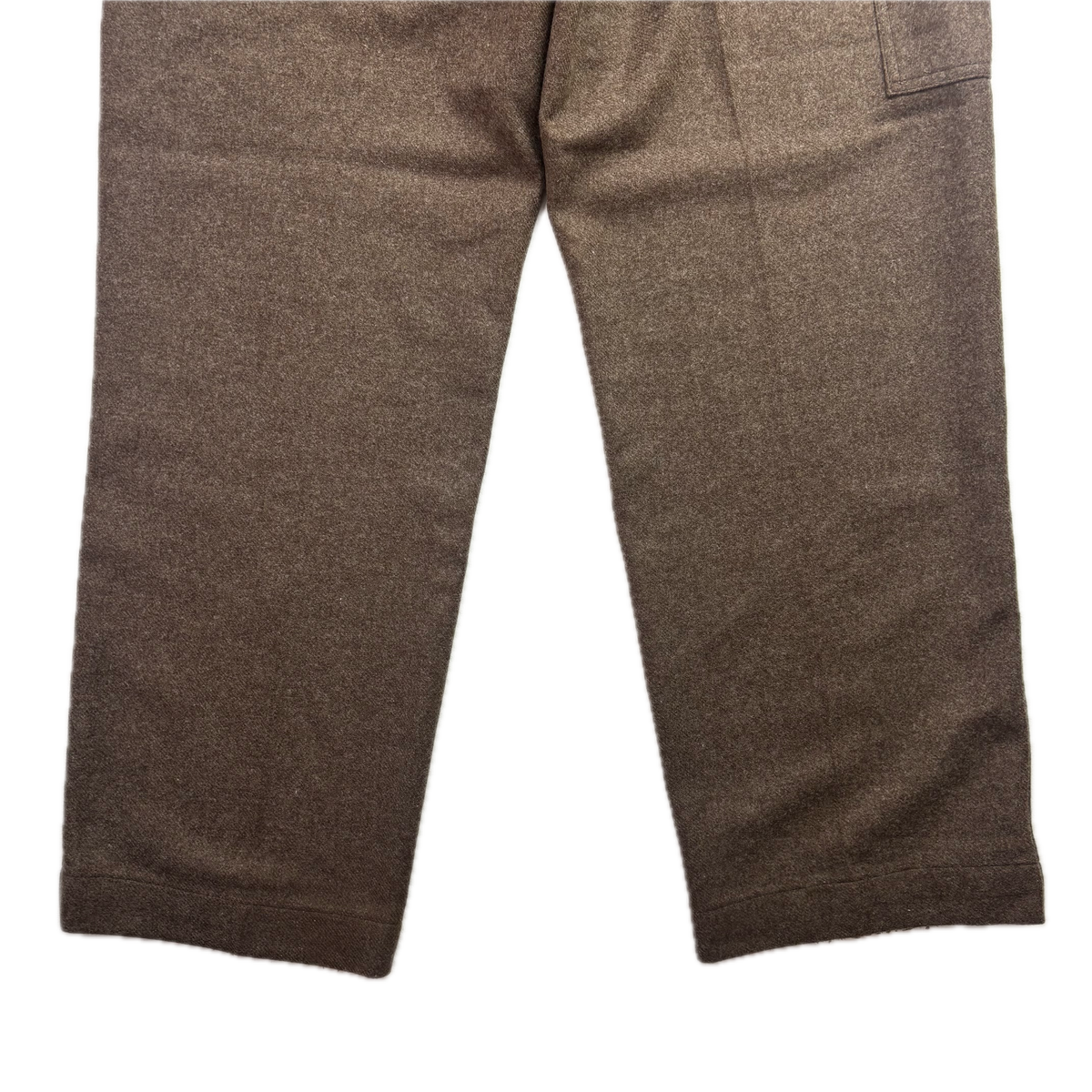 Polo Ralph Lauren Brown Tweed Utility Carpenter Pants Trousers USA (Wool Nylon) - 36x32